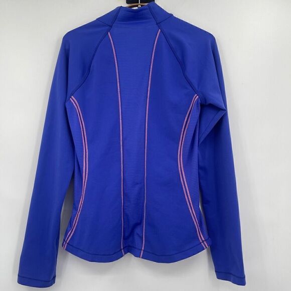 The North Face Blue Orange Short Sleeve Full-Zip Activewear Jacket Small - Picture 5 of 6